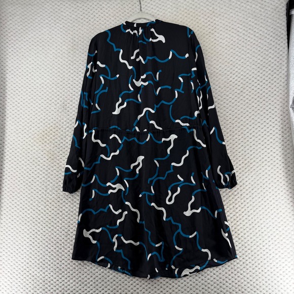 Diane von Furstenberg Lindi Dress‎ DVF Silk Blend Abstract Print  Size 2 - Picture 8 of 8